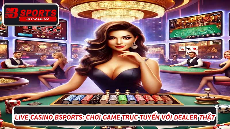 Live Casino BTY523 Chơi game online với Dealer thật